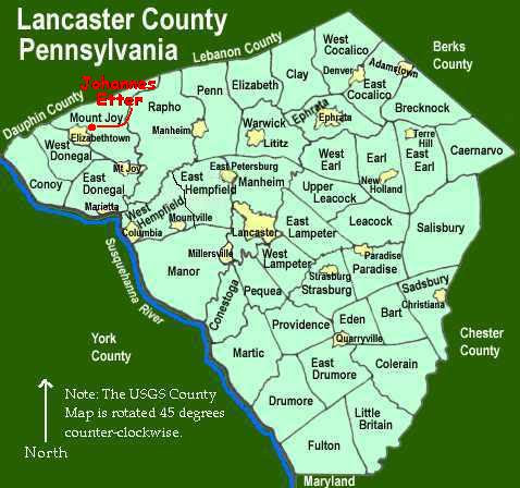 10260 JohannesEtterLancaster Co PA map