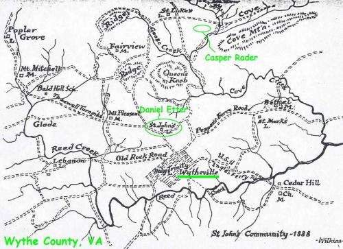 30063 Casper Rader Map VA