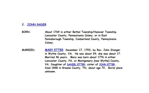30130 Rader J text