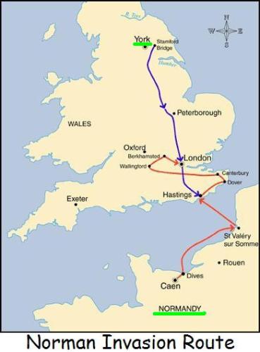 50070 Norman Invasion map