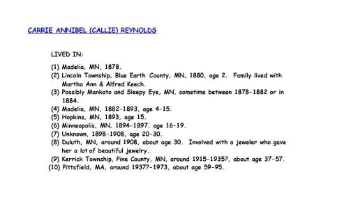 70330 Reynolds Carrie text