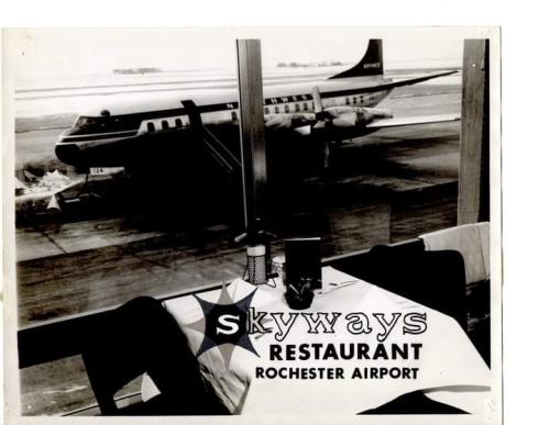 Airport restaurant
