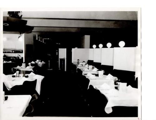Airport restaurant