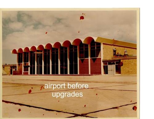 Airport restaurant