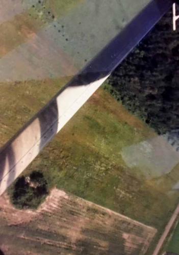 My Brother beat me to the ground in breathtaking rapid  descent in the Beaver plane