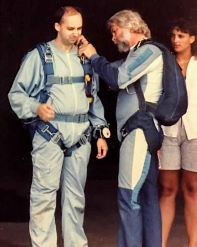 Final checks by my jumpmaster