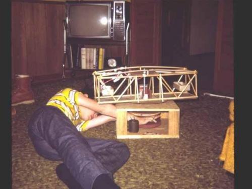 Working model of the human centrifuge at Mayo Clinic