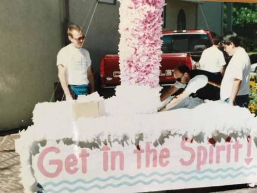 Gay Pride float