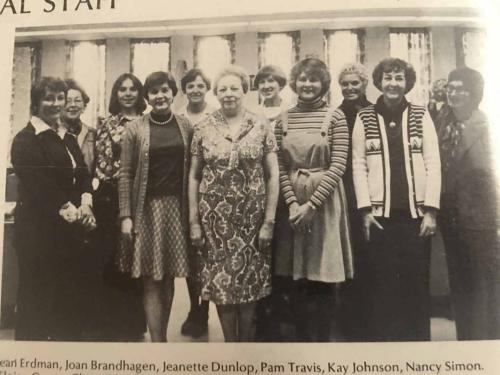 My mom on the left