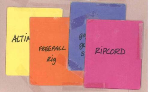 Manifest cards