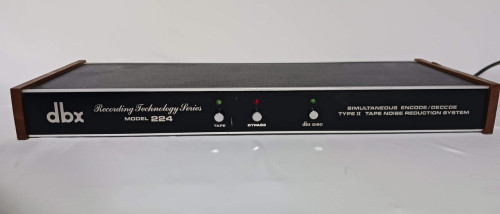 DBX 224 noise reduction