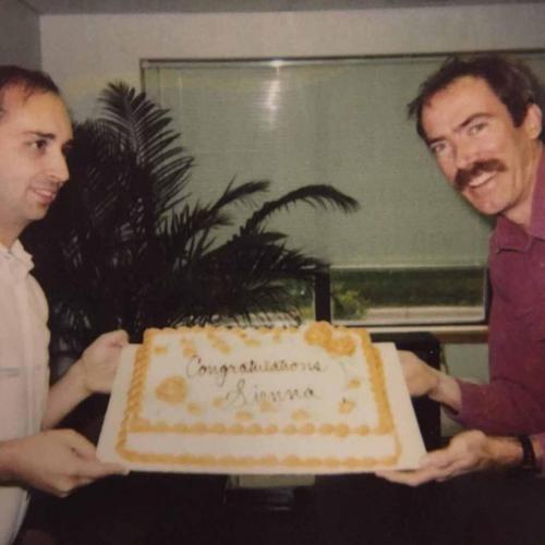 Anniversary cake